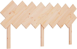 vidaXL - Hoofdbord - 159,5x3x80,5 - cm - massief - grenenhout