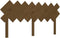 vidaXL - Hoofdbord - 159,5x3x80,5 - cm - massief - grenenhout - honingbruin