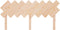 vidaXL - Hoofdbord - 159,5x3x80,5 - cm - massief - grenenhout