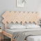 vidaXL - Hoofdbord - 159,5x3x80,5 - cm - massief - grenenhout