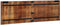 vidaXL - Hoofdbord - 160 - cm - massief - gerecycled - hout - meerkleurig