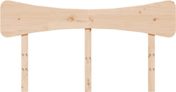 vidaXL - Hoofdbord - 160 - cm - massief - grenenhout