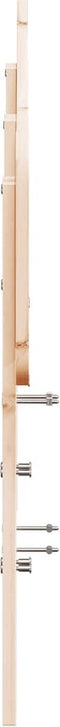 vidaXL - Hoofdbord - 160 - cm - massief - grenenhout