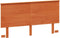 vidaXL - Hoofdbord - 160 - cm - massief - grenenhout - wasbruin