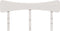 vidaXL - Hoofdbord - 160 - cm - massief - grenenhout - wit
