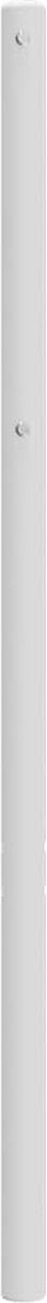 vidaXL - Hoofdbord - 160 - cm - metaal - wit