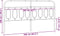 vidaXL - Hoofdbord - 160 - cm - metaal - wit