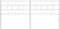 vidaXL - Hoofdbord - 160 - cm - metaal - wit
