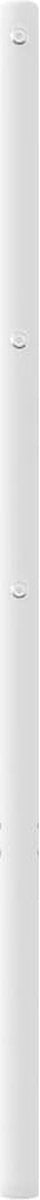 vidaXL - Hoofdbord - 160 - cm - metaal - wit