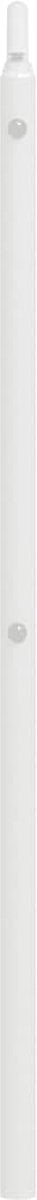 vidaXL - Hoofdbord - 160 - cm - metaal - wit