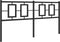 vidaXL - Hoofdbord - 160 - cm - metaal - zwart