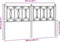 vidaXL - Hoofdbord - 160 - cm - metaal - zwart
