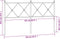 vidaXL - Hoofdbord - 160 - cm - metaal - zwart