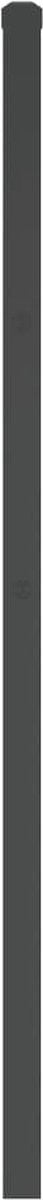 vidaXL - Hoofdbord - 160 - cm - metaal - zwart