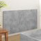 vidaXL - Hoofdbord - 160x1,5x80 - cm - bewerkt - hout - betongrijs