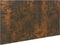 vidaXL - Hoofdbord - 160x1,5x80 - cm - bewerkt - hout - gerookt - eikenkleurig