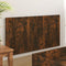 vidaXL - Hoofdbord - 160x1,5x80 - cm - bewerkt - hout - gerookt - eikenkleurig