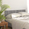 vidaXL - Hoofdbord - 160x1,5x80 - cm - bewerkt - hout - grijs - sonoma - eikenkleurig