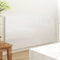 vidaXL - Hoofdbord - 160x1,5x80 - cm - bewerkt - hout - hoogglans - wit