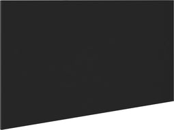 vidaXL - Hoofdbord - 160x1,5x80 - cm - bewerkt - hout - zwart