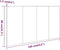 vidaXL - Hoofdbord - 160x1,5x80 - cm - bewerkt - hout - zwart