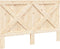 vidaXL - Hoofdbord - 160x104 - cm - massief - grenenhout