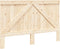 vidaXL - Hoofdbord - 160x104 - cm - massief - grenenhout