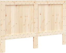 vidaXL - Hoofdbord - 160x104 - cm - massief - grenenhout