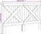 vidaXL - Hoofdbord - 160x104 - cm - massief - grenenhout