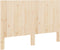vidaXL - Hoofdbord - 160x104 - cm - massief - grenenhout