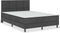 vidaXL - Hoofdbord - 160x200 - cm - stof - donkergrijs