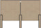 vidaXL - Hoofdbord - 160x200 - cm - stof - donkergrijs
