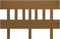 vidaXL - Hoofdbord - 163,5x3x81 - cm - massief - grenenhout - honingbruin