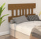 vidaXL - Hoofdbord - 163,5x3x81 - cm - massief - grenenhout - honingbruin