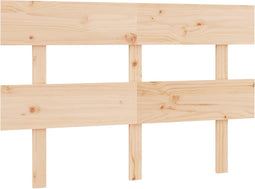 vidaXL - Hoofdbord - 164x3x81 - cm - massief - grenenhout