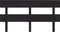 vidaXL - Hoofdbord - 164x3x81 - cm - massief - grenenhout - zwart