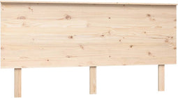 vidaXL - Hoofdbord - 164x6x82,5 - cm - massief - grenenhout