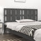 vidaXL - Hoofdbord - 165,5x4x100 - cm - massief - grenenhout - grijs