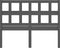 vidaXL - Hoofdbord - 165,5x4x100 - cm - massief - grenenhout - grijs