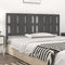 vidaXL - Hoofdbord - 165,5x4x100 - cm - massief - grenenhout - grijs