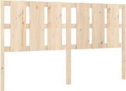 vidaXL - Hoofdbord - 165,5x4x100 - cm - massief - grenenhout