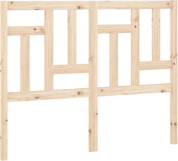 vidaXL - Hoofdbord - 165,5x4x100 - cm - massief - grenenhout