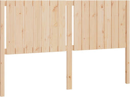 vidaXL - Hoofdbord - 165,5x4x100 - cm - massief - grenenhout