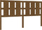 vidaXL - Hoofdbord - 165,5x4x100 - cm - massief - grenenhout - honingbruin