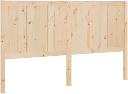vidaXL - Hoofdbord - 165,5x4x100 - cm - massief - grenenhout