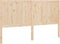 vidaXL - Hoofdbord - 165,5x4x100 - cm - massief - grenenhout