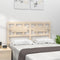 vidaXL - Hoofdbord - 165,5x4x100 - cm - massief - grenenhout