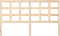 vidaXL - Hoofdbord - 165,5x4x100 - cm - massief - grenenhout