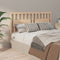 vidaXL - Hoofdbord - 165,5x4x100 - cm - massief - grenenhout