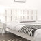 vidaXL - Hoofdbord - 165,5x4x100 - cm - massief - grenenhout - wit